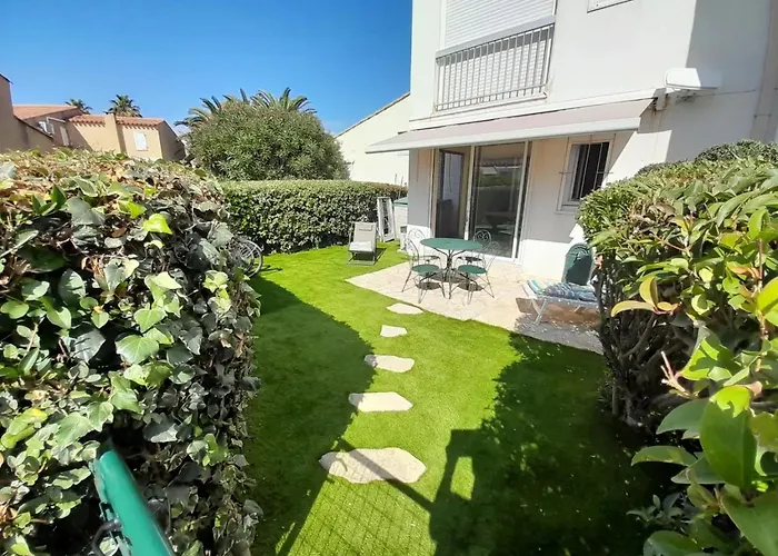 675 Avec Grand Jardin 2 Pers Port Soleil 阿格德