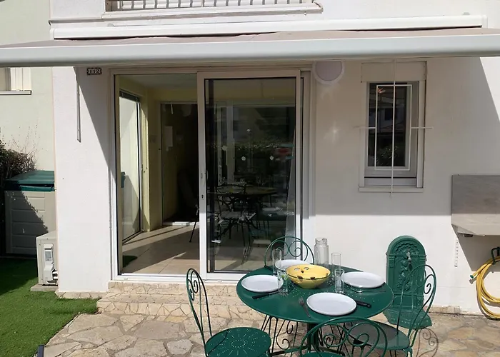 675 Avec Grand Jardin 2 Pers Port Soleil Lägenhet Agde